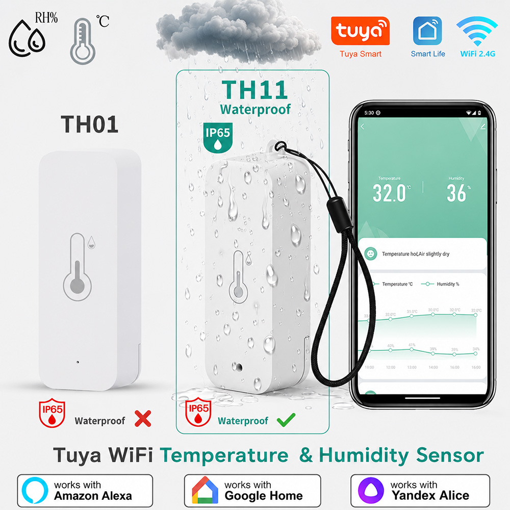 Smart Garden Arduino - جهاز استشعار درجة الحرارة والرطوبة الخارجي
