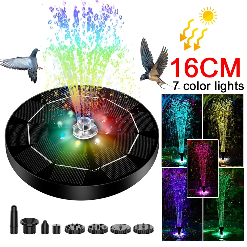 Smart Garden Lamp - مصباح حبر LED دوار شمسي ،