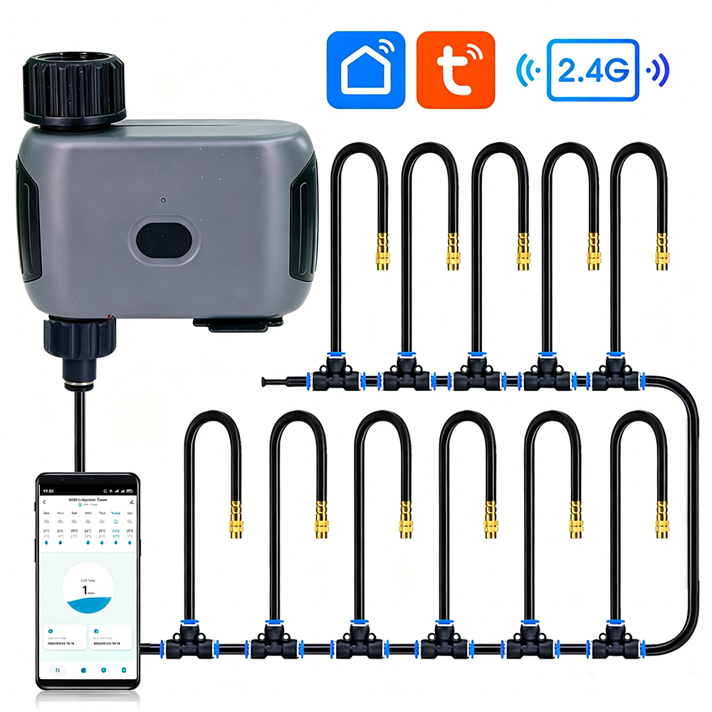 Smart Garden Monitoring System - جهاز تويا الذكي للري بالواي فاي،