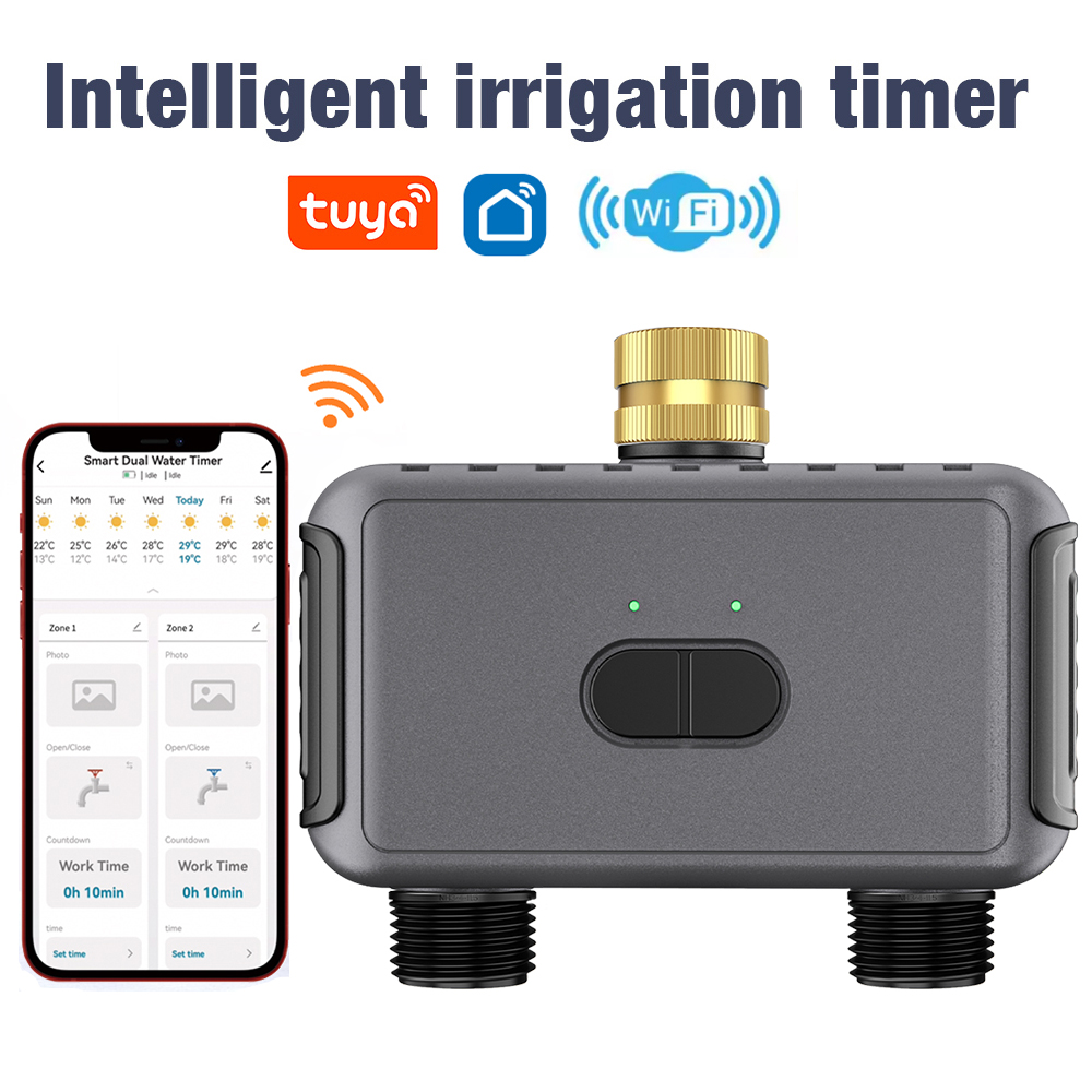 Tuya WiFi مؤقت للمياه الذكية 2 - مراجعة Smart Garden Monitoring System وسعره