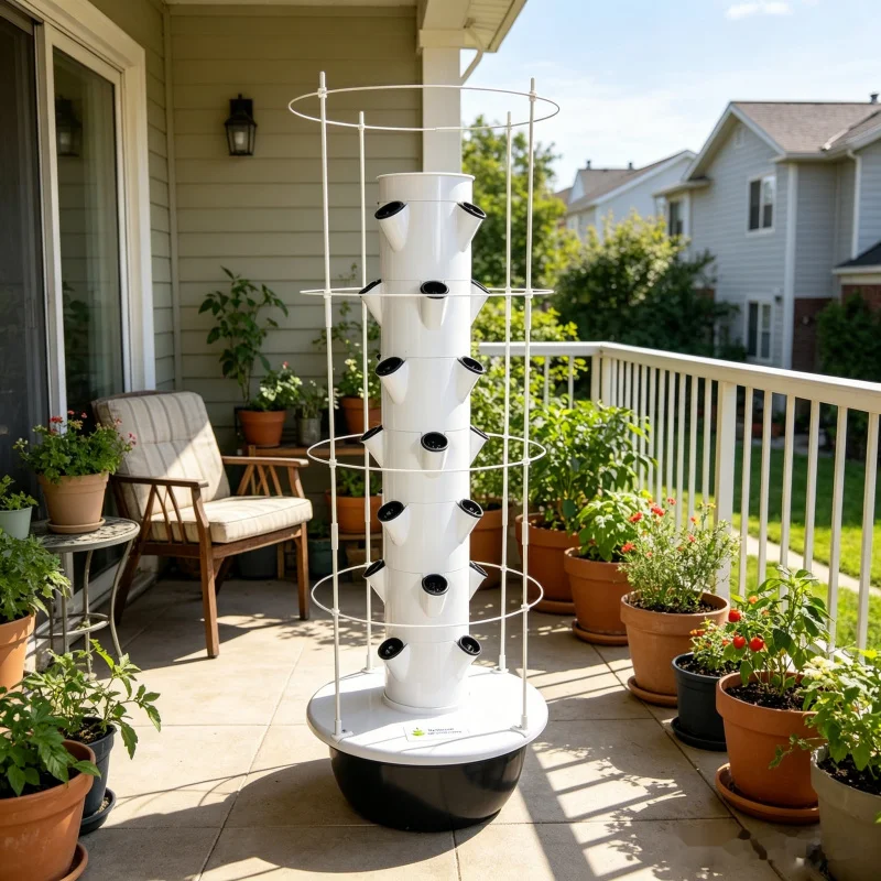 برج زراعة عمودي هيدروبونيك ذكي - مراجعة Smart Garden Trellis وسعره