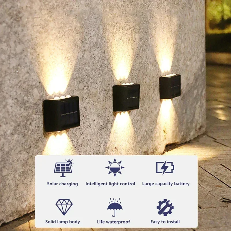 مصباح جداري شمسي LED خارجي مقا - مراجعة Smart Garden Lamp وسعره
