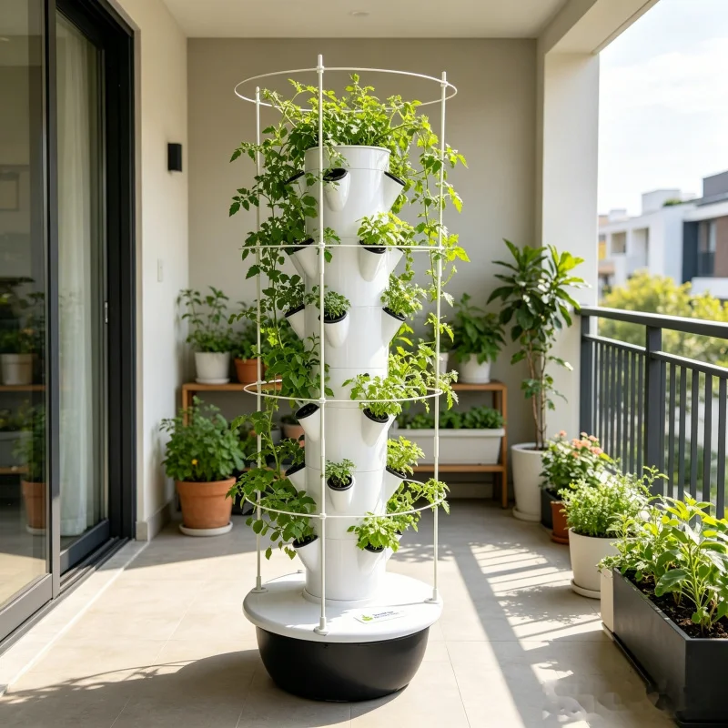 برج زراعة عمودي ذكي بـ 9 طبقات - مراجعة Smart Garden Trellis وسعره