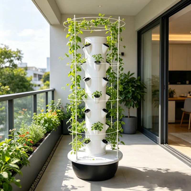 حديقة هيدروبونية عمودية من 7 ط - مراجعة Smart Garden Trellis وسعره