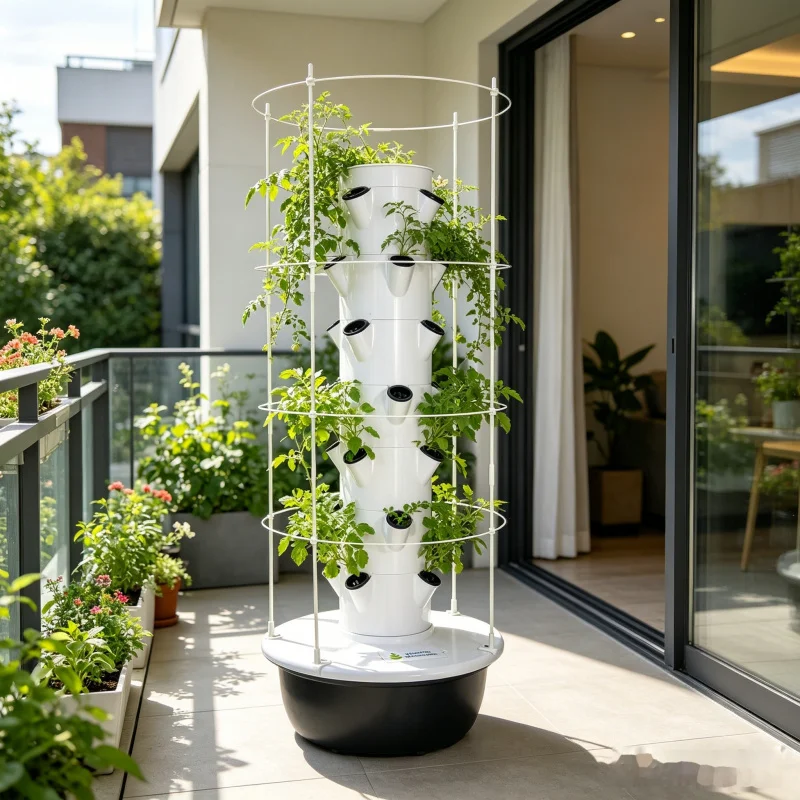 برج زراعة عمودي ذكي بـ 5 طبقات - مراجعة Smart Garden Trellis وسعره