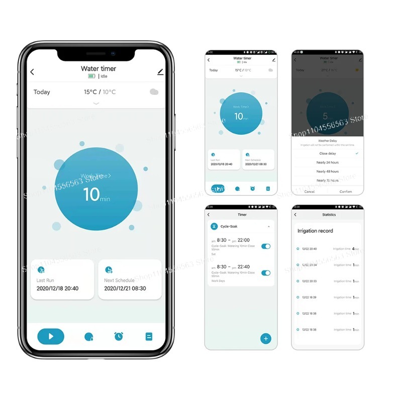 مؤقت ري ذكي للحدائق يعمل بالوا - مراجعة Smart Garden Water وسعره