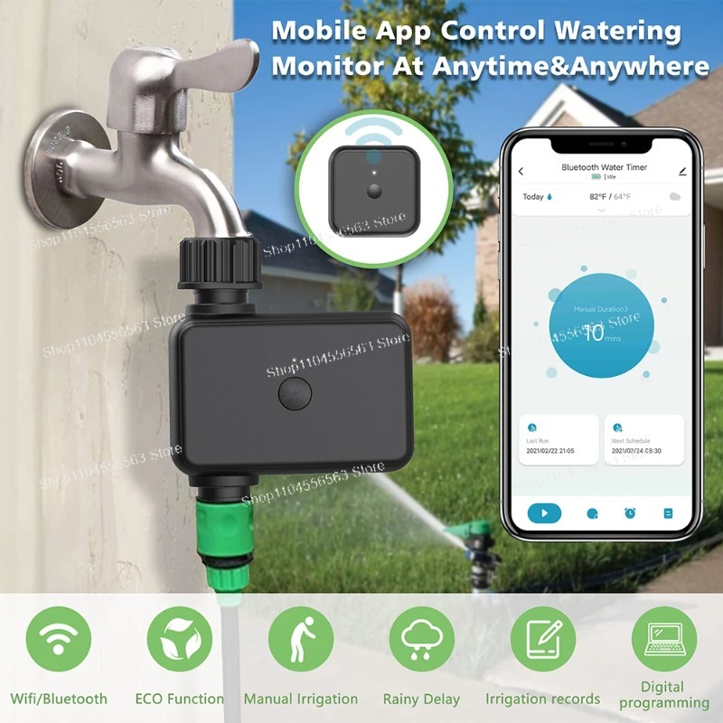 مؤقت ري ذكي للحدائق يعمل بالوا - مراجعة Smart Garden Water وسعره