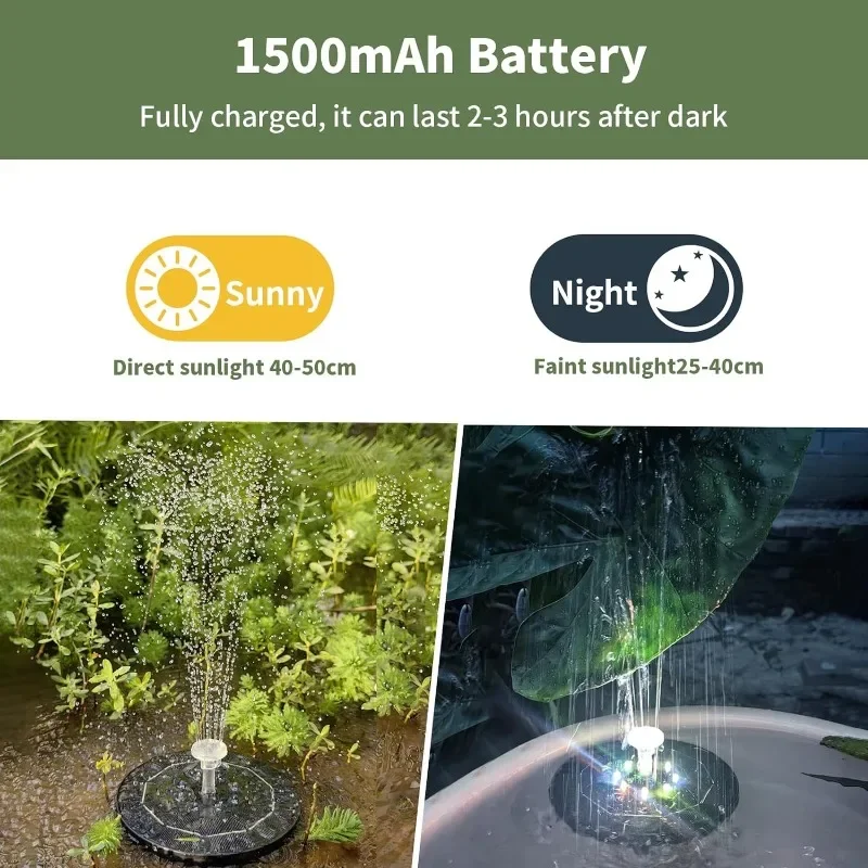 مصباح حبر LED دوار شمسي ، 7 أل - مراجعة Smart Garden Lamp وسعره
