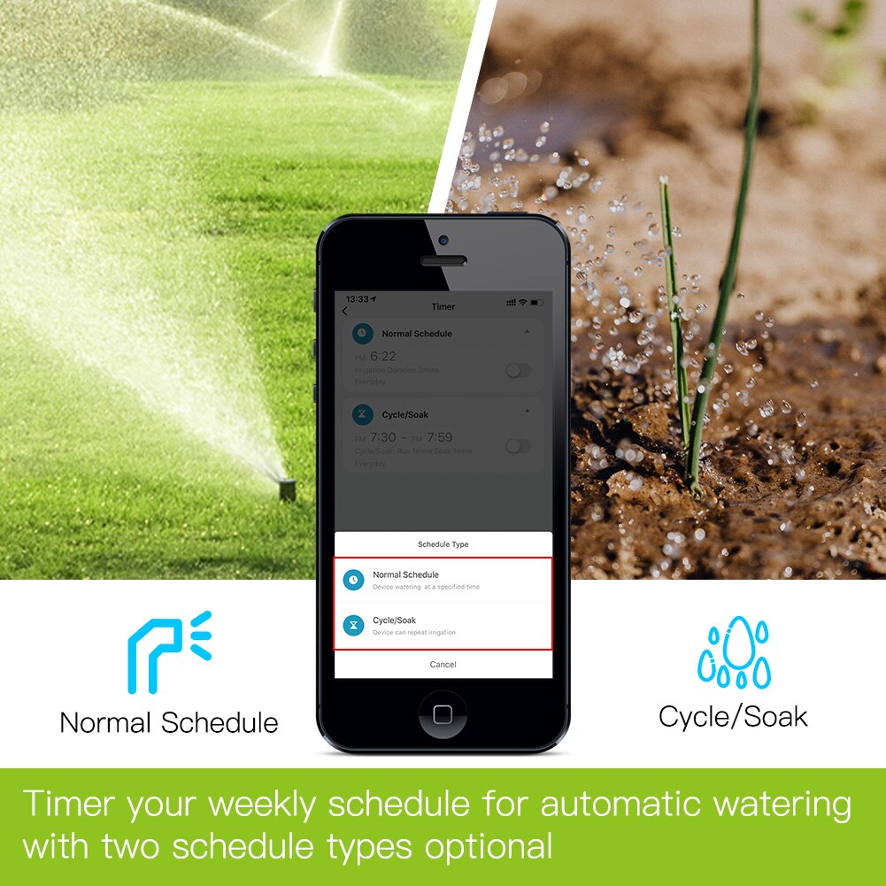 مؤقت ري ذكي من Moes Tuya بالبل - مراجعة Smart Garden Water وسعره