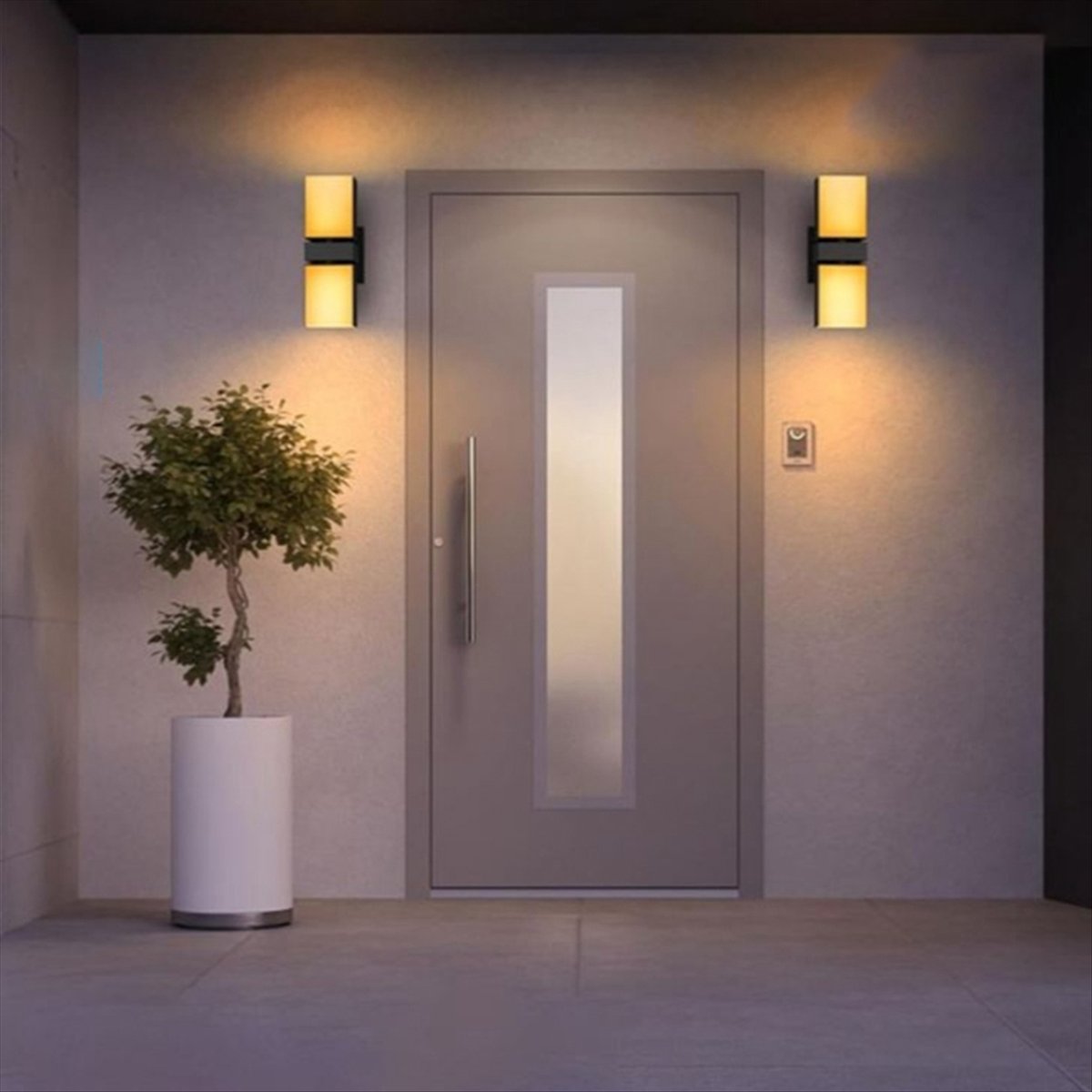 مصباح حائط LED مزدوج الرأس AA1 - مراجعة Smart Garden Smart Fence وسعره