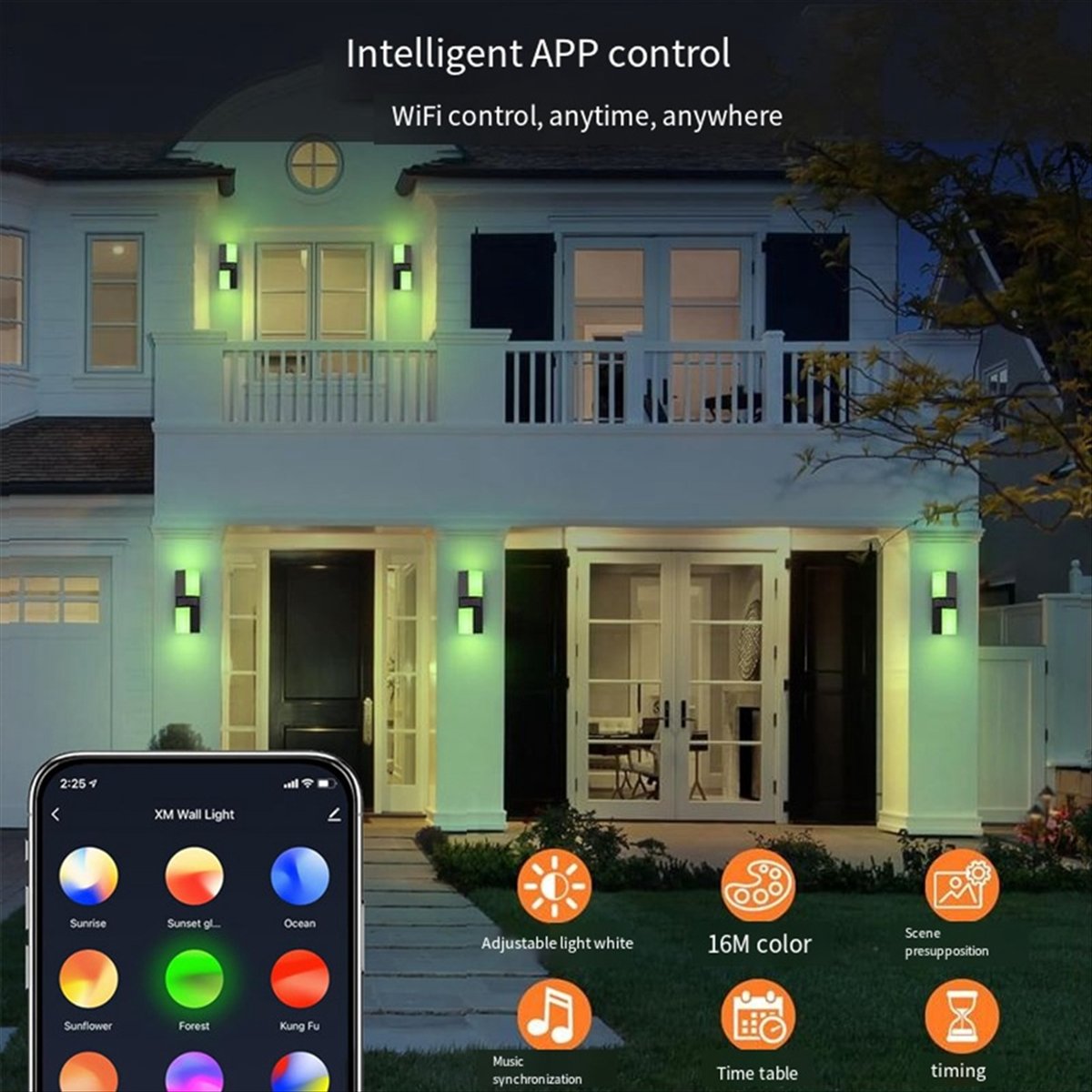 مصباح حائط LED مزدوج الرأس AA1 - مراجعة Smart Garden Smart Fence وسعره