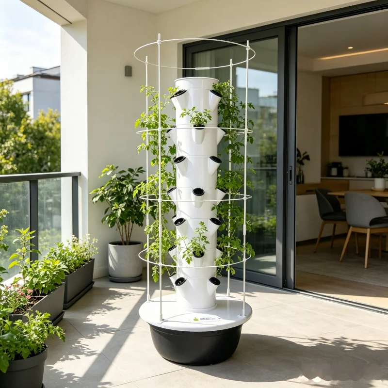 برج زراعة هيدروبونيك بـ 9 طبقا - مراجعة Smart Garden Trellis وسعره