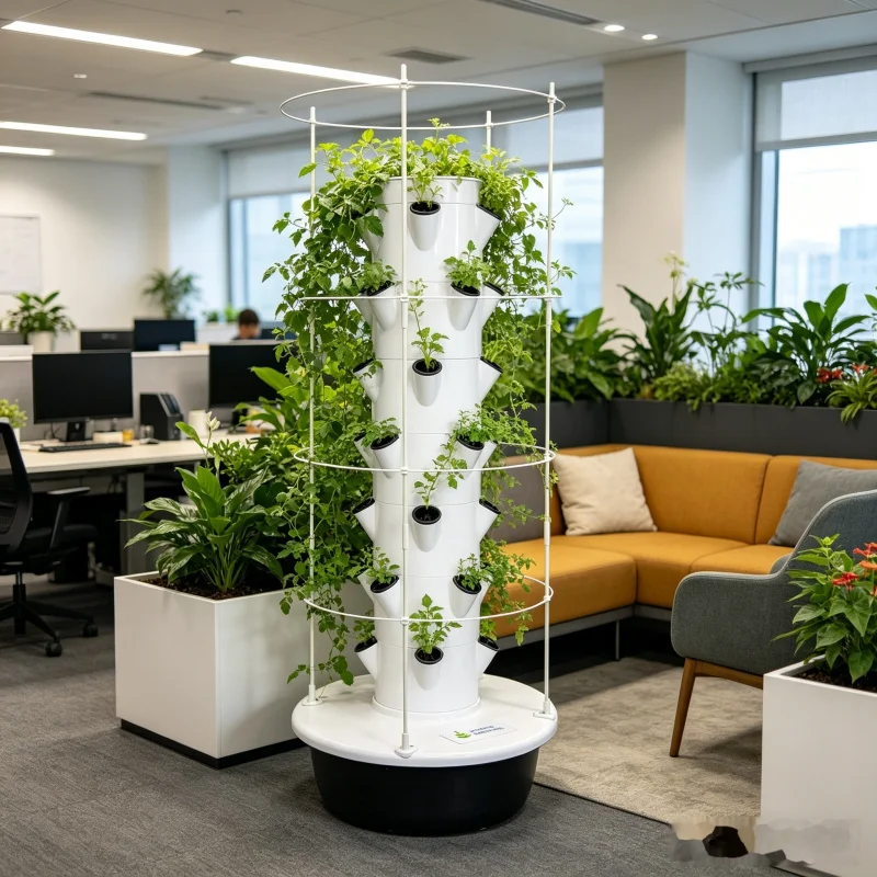 برج زراعة هيدروبونيك بـ 9 طبقا - مراجعة Smart Garden Trellis وسعره