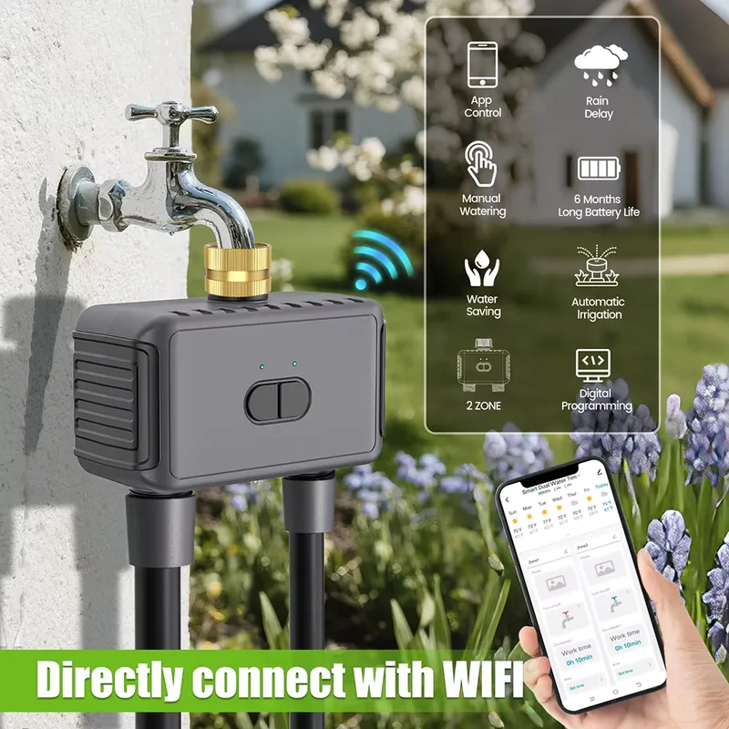 WAP01 مؤقت ري ذكي بتحكم عبر تط - مراجعة Smart Garden Water وسعره