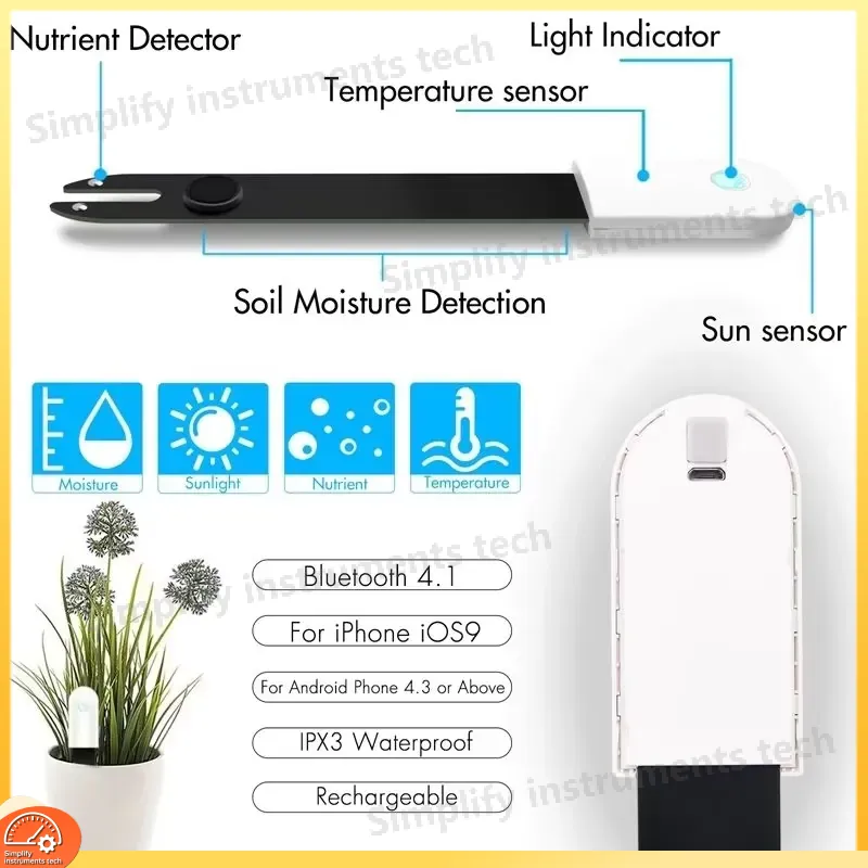 جهاز ذكي لقياس رطوبة التربة وم - مراجعة Smart Garden Monitoring System وسعره