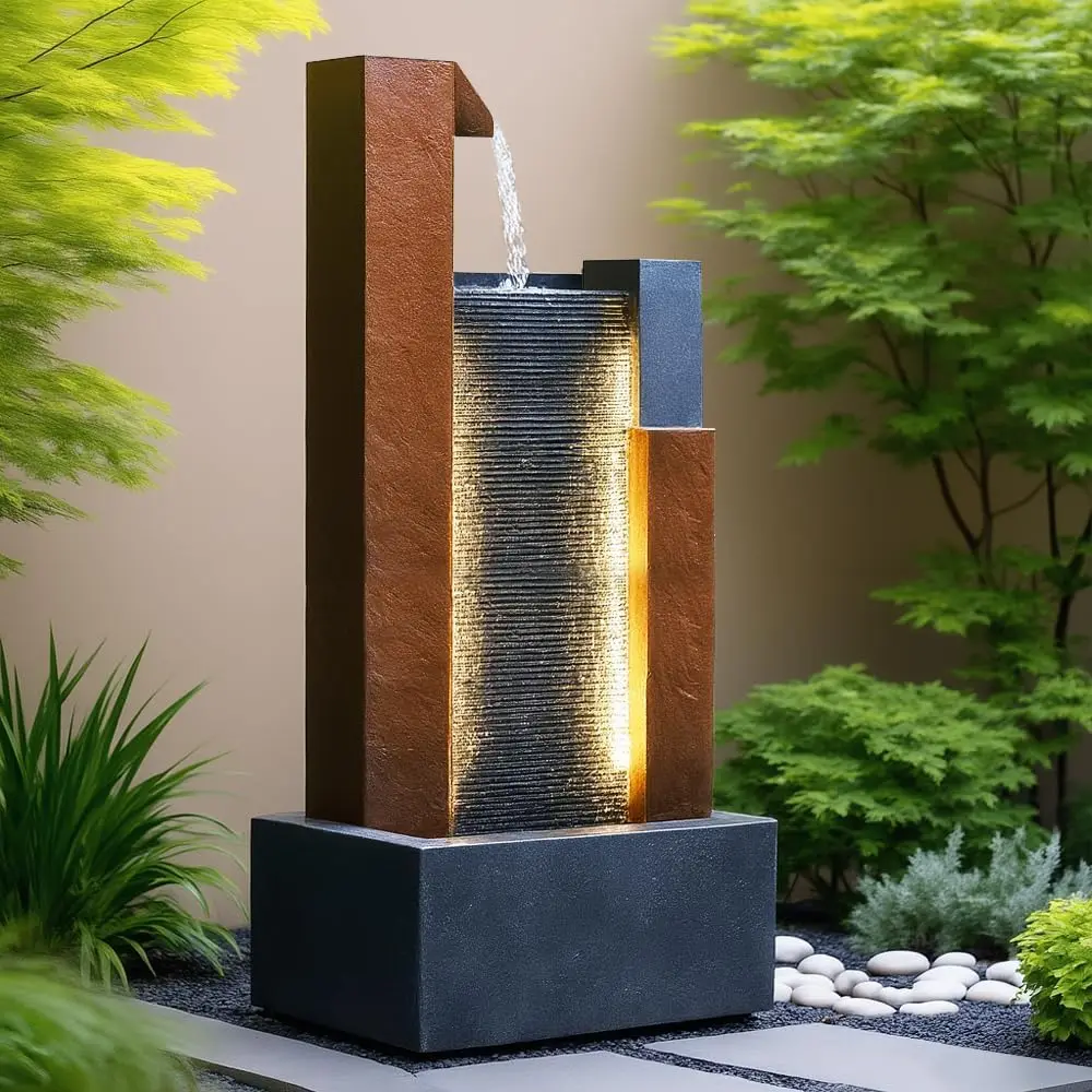 نافورة شلال ذكية كبيرة الحجم ل - مراجعة Smart Garden Offices وسعره