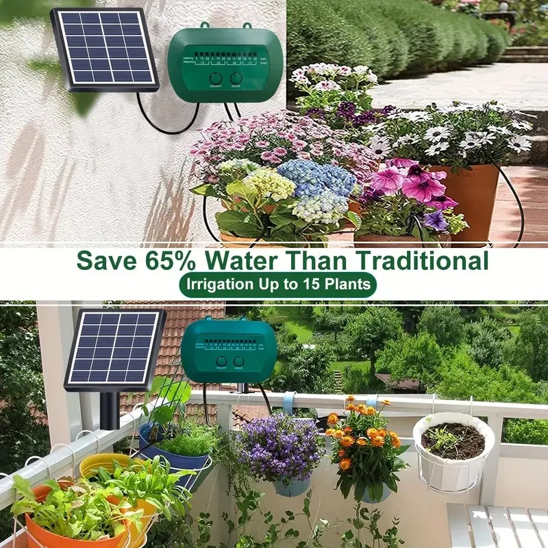 طقم الري الذكي بالطاقة الشمسية - مراجعة Smart Garden Water وسعره