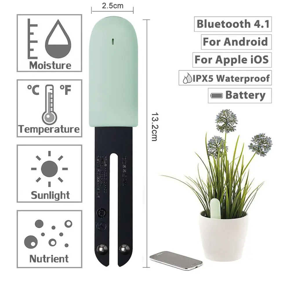 HHCC الذكية زهرة فلورا رصد بلو - مراجعة Smart Garden Water وسعره