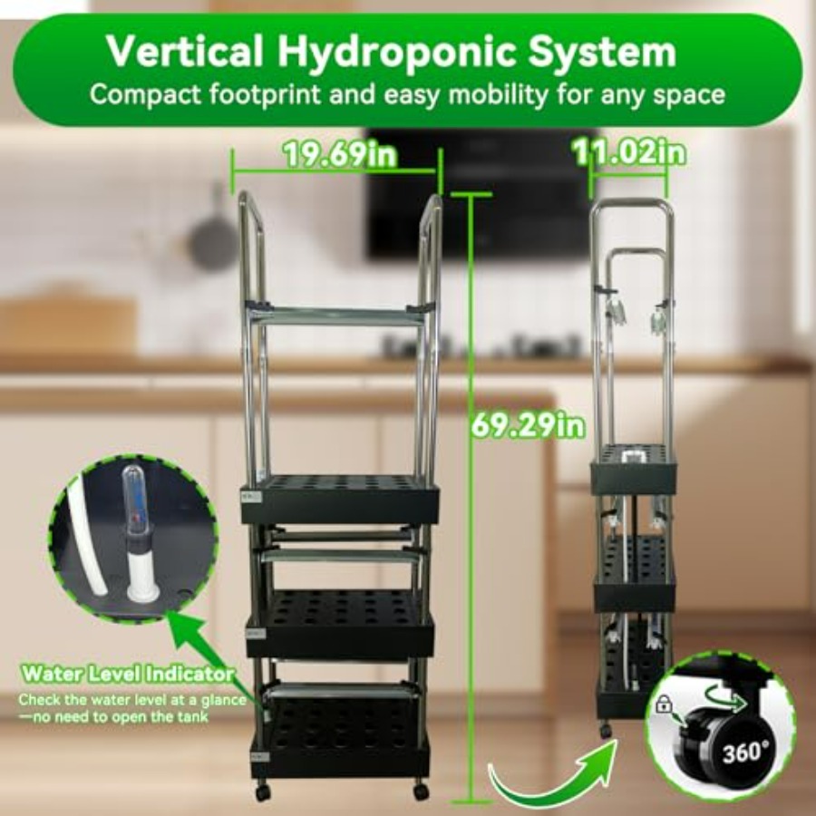 نظام زراعة مائية داخلي: حديقة  - مراجعة Smart Garden Water وسعره