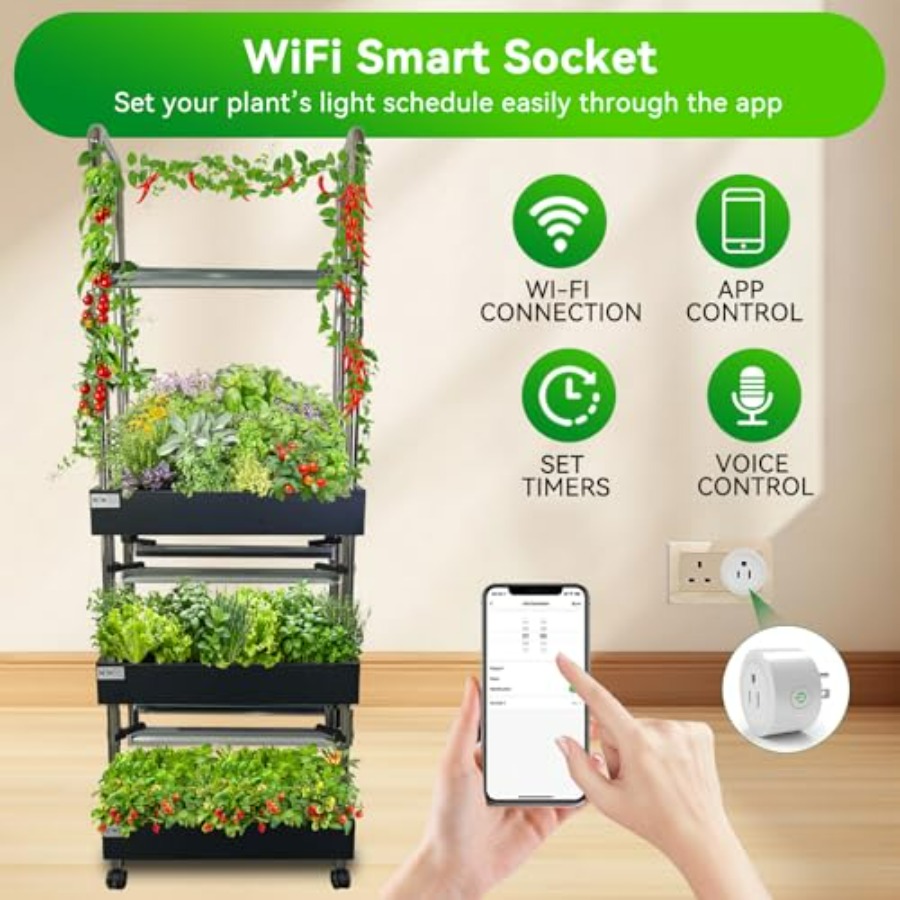 نظام زراعة مائية داخلي: حديقة  - مراجعة Smart Garden Water وسعره