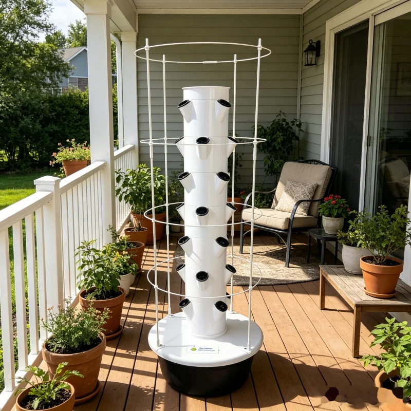 نظام حديقة مائية برجية بـ 9 طب - مراجعة Smart Garden Trellis وسعره