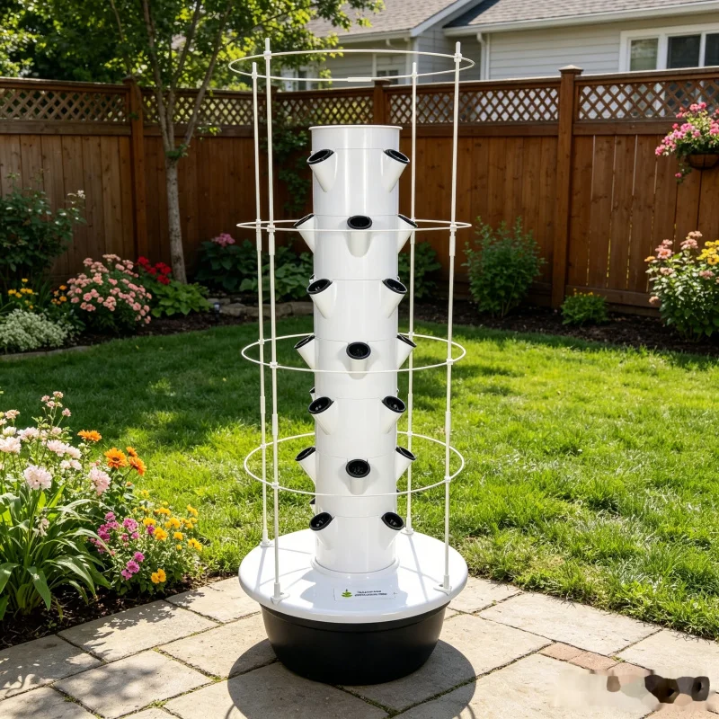 نظام حديقة مائية برجية بـ 9 طب - مراجعة Smart Garden Trellis وسعره