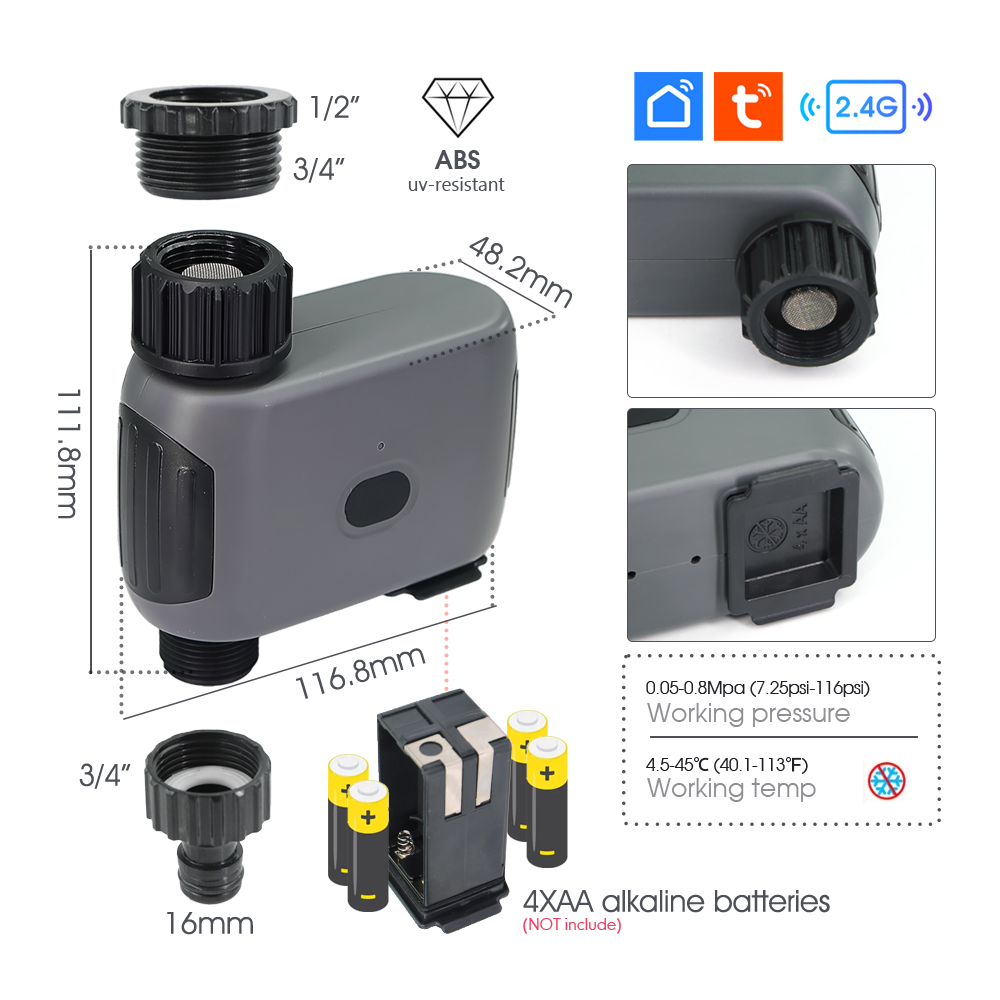 جهاز تويا الذكي للري بالواي فا - مراجعة Smart Garden Monitoring System وسعره