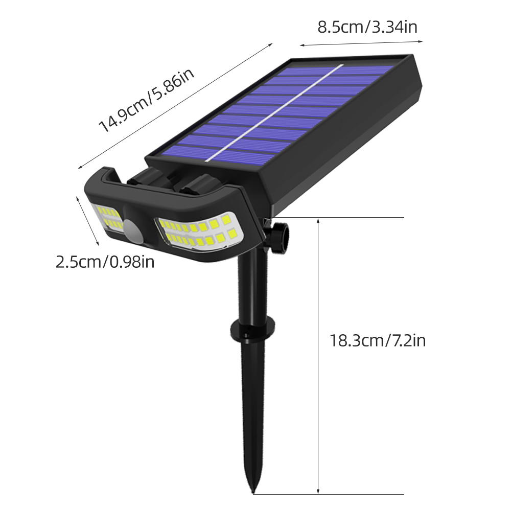 مصباح حديقة شمسي ذكي LED مع مس - مراجعة Smart Garden Smart Fence وسعره